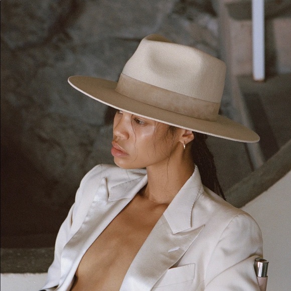 Lack of Color Ivory Mirage fedora hat - Picture 2 of 2
